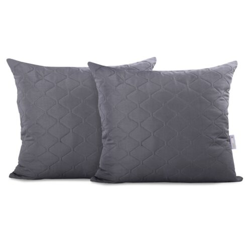 Súprava obliečok na vankúš AXEL 2 ks 40x40 cm antracitová Súprava obliečok na vankúš AXEL 2 ks 40x40 cm antracitová