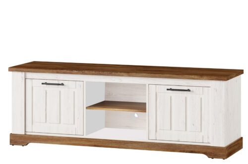 TV stolík Country 25 163 cm dub Stirling/borovice Andersen TV stolík Country 25 163 cm dub Stirling/borovice Andersen