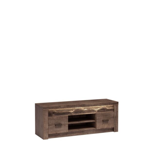 TV stolík Indianapolis 137 cm jaseň tmavý