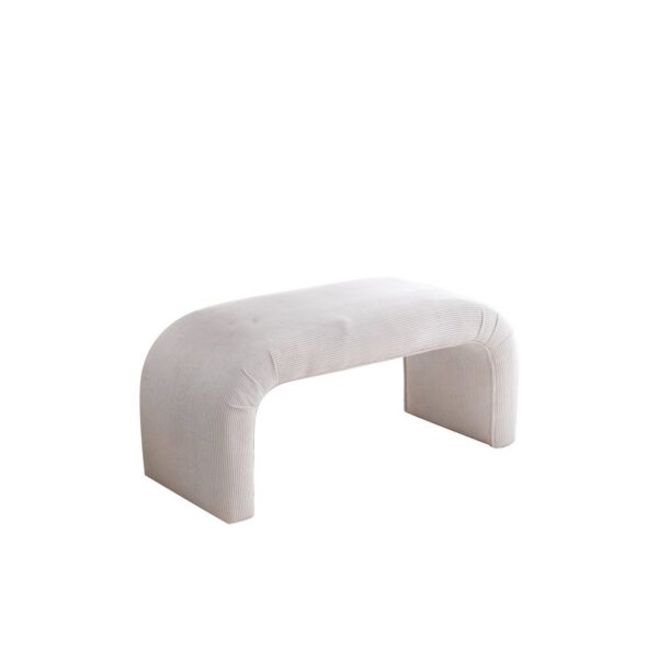 Taburet NU BENCH biely