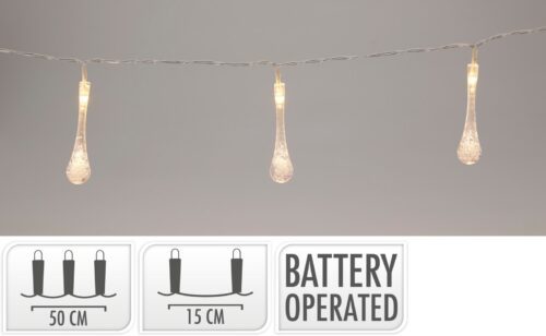 Vianočná LED svetelná girlanda Onyx teplá biela Vianočná LED svetelná girlanda Onyx teplá biela