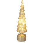 Vianočné LED svetelné dekorácie Karter 40 cm strieborná/teplá biela