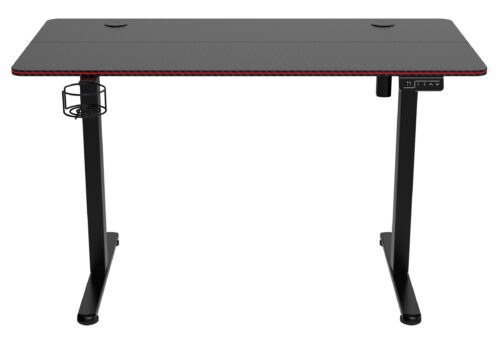 Výškovo nastaviteľný elektrický herný stôl SHADOW GAMER 2.0 LED RGB 120 cm čierny Výškovo nastaviteľný elektrický herný stôl SHADOW GAMER 2.0 LED RGB 120 cm čierny