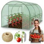 Záhradný tunelový skleník 3 × 2 m (6 m²) PLONOS 4910-C