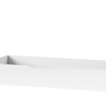 Zásuvka pod posteľ Selene 34 140 cm biely lesk/mat