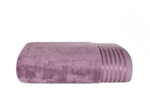 Bavlnený froté uterák s modalom Vela 70x140 cm fialový Bavlnený froté uterák s modalom Vela 70x140 cm fialový