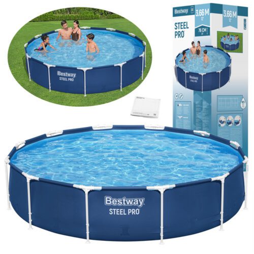 Bazén 366x76 cm Steel Pro Max Bestway - 56706 Bazén 366x76 cm Steel Pro Max Bestway - 56706