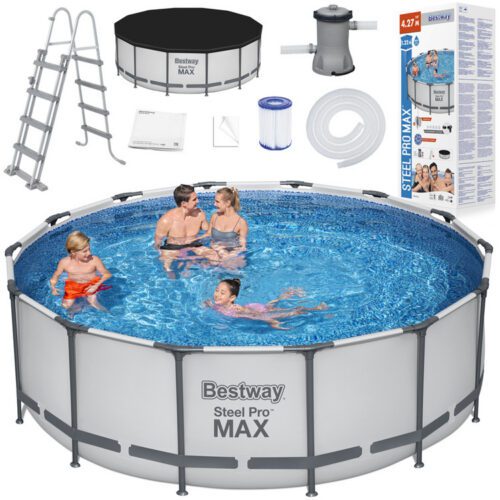 Bazén Steel Pro Max 427x122 cm Bestway – 5612X Bazén Steel Pro Max 427x122 cm Bestway – 5612X