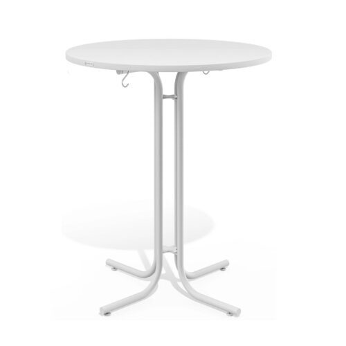 Cateringový skladací barový stôl Ofelie 80 cm biely Cateringový skladací barový stôl Ofelie 80 cm biely