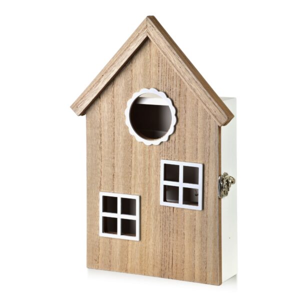 Drevená skrinka na kľúče STACY Cottage 20x6x29