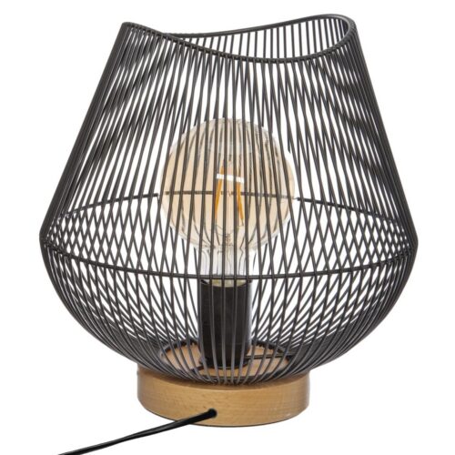 Drôtená stolová lampa Jena 28 cm čierna Drôtená stolová lampa Jena 28 cm čierna
