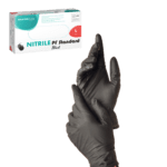GARDEN LINE Nitrilové rukavice 100 ks. L čierne SOR2622