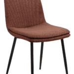 Jedálenská stolička Becca terracotta