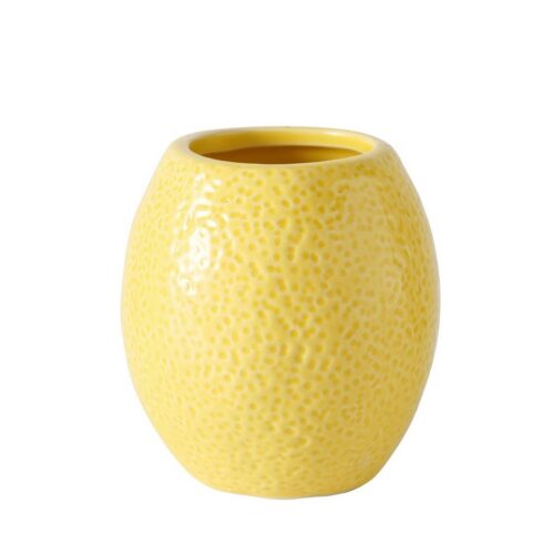 Keramický pohárik na zubné kefky LIMONE žltý Keramický pohárik na zubné kefky LIMONE žltý