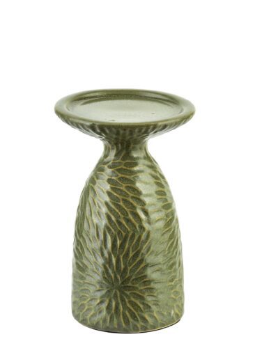 Keramický svietnik YARINE GREEN 16 Keramický svietnik YARINE GREEN 16