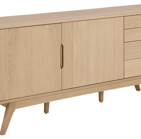 Komoda Marte 180 cm dub bielený