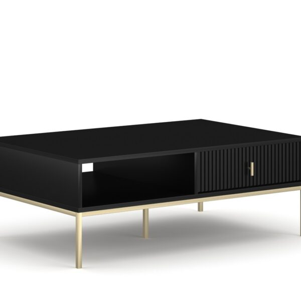 Konferenční stolek Maggiore 104 cm černý/zlatý II