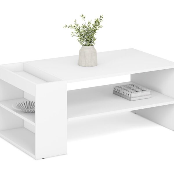 Konferenčný stolík MURCIA 100 cm biely