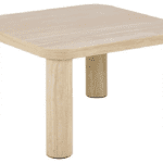 Konferenčný stolík Solano 60 cm béžový travertín
