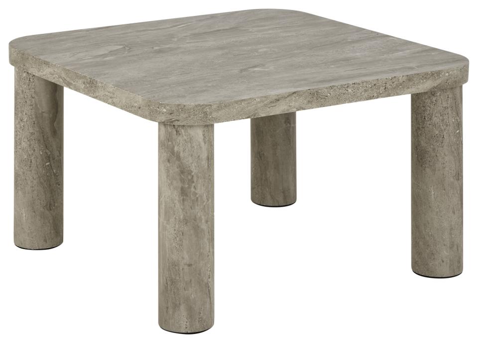 Konferenčný stolík Solano 60 cm mramor sivý Konferenčný stolík Solano 60 cm mramor sivý