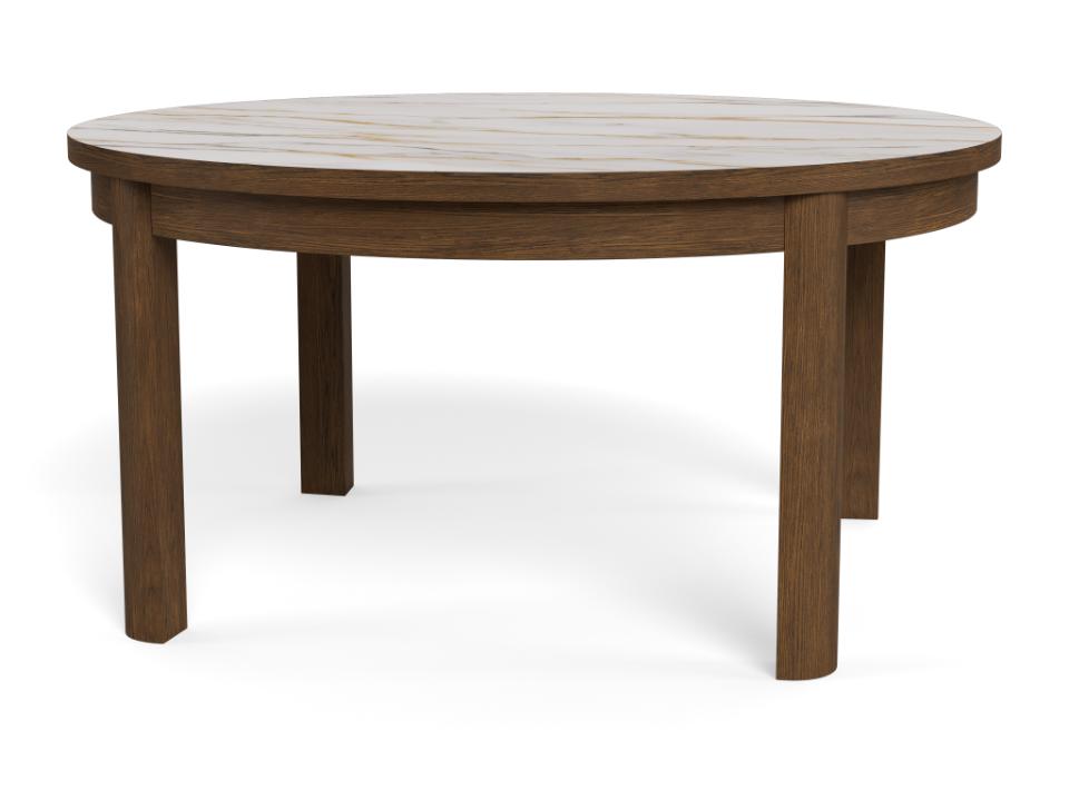 Konferenčný stolík Southampton 90 cm béžový/dymový dub Konferenčný stolík Southampton 90 cm béžový/dymový dub