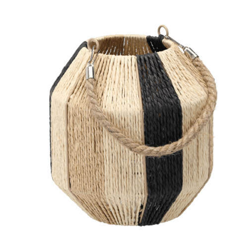 Kovová lucerna BOHO 23x25 cm hnědá Kovová lucerna BOHO 23x25 cm hnědá