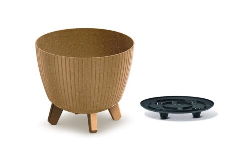 Květináč LAMIAL ECO WOOD natural hnědá Květináč LAMIAL ECO WOOD natural hnědá