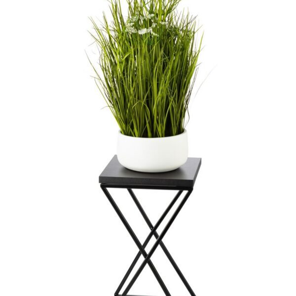 Kvetinový stojan LOFT I 40 cm čierny