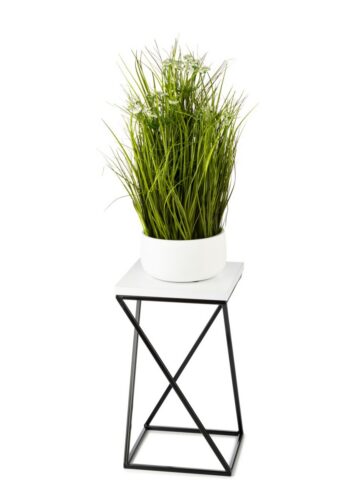 Kvetinový stojan LOFT II 40 cm čierny/biely Kvetinový stojan LOFT II 40 cm čierny/biely