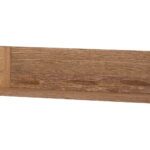 Nástenná polica Velvet II 34 111 cm s LED osvetlením dub Rustikal