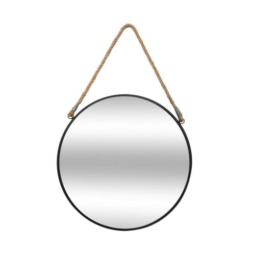 Nástenné zrkadlo Kurin 38 cm čierne Nástenné zrkadlo Kurin 38 cm čierne