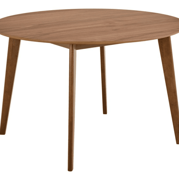 Okrúhly jedálenský stôl Roxby 120 cm orech