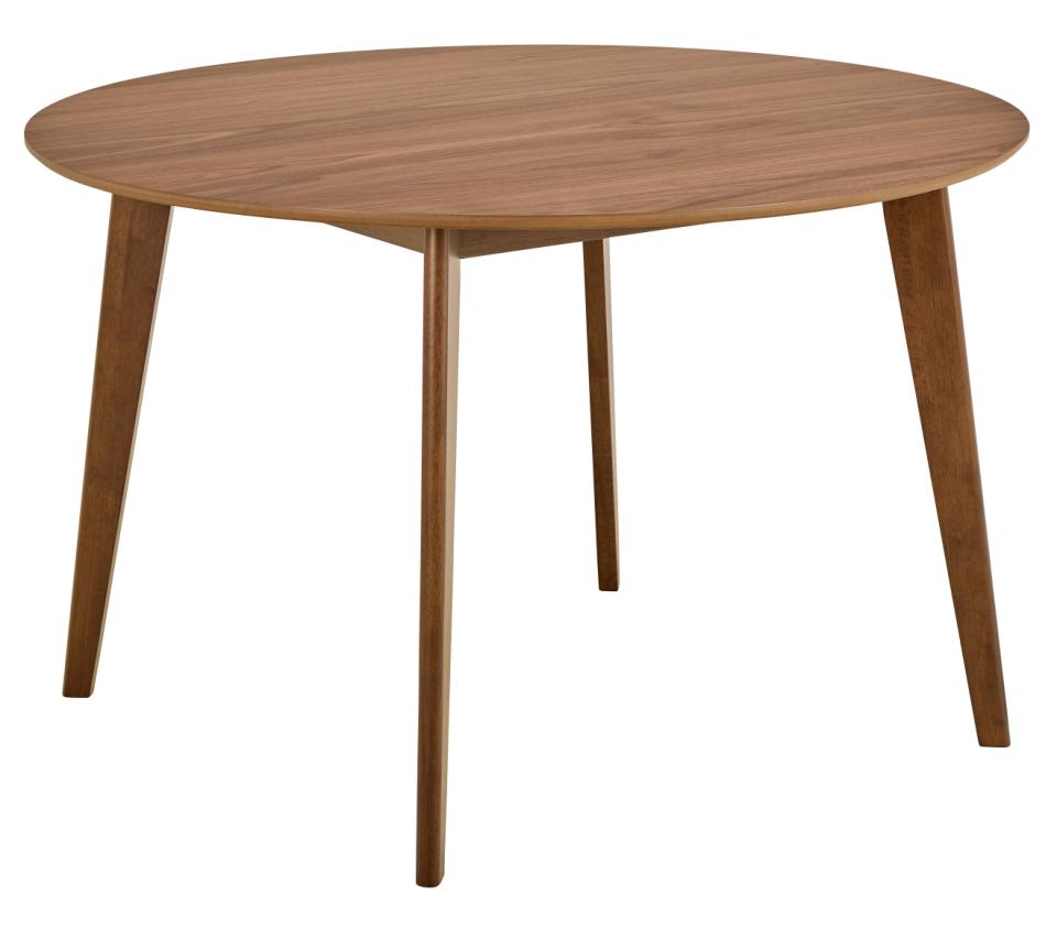 Okrúhly jedálenský stôl Roxby 120 cm orech Okrúhly jedálenský stôl Roxby 120 cm orech