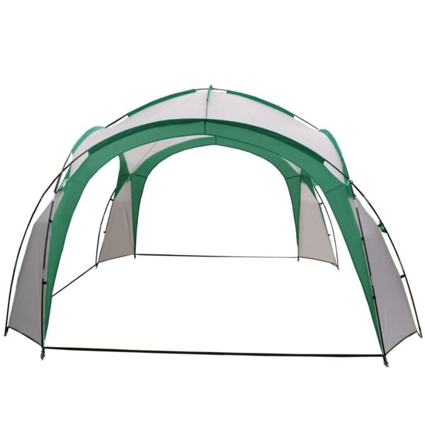 Pavilónový stan YENA s obalom 350x350 cm zeleno-biely