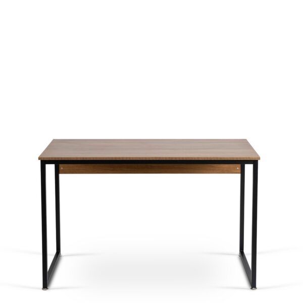 Písací stôl Ross 120 cm dub rustikálny/čierny