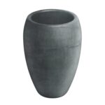 Plastový květináč CANOLOS HIGH 40 cm grafitový