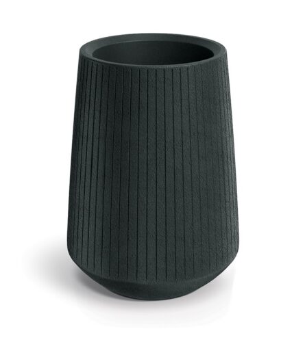 Plastový květináč COROS BOWL HIGH 40 cm tmavě šedý Plastový květináč COROS BOWL HIGH 40 cm tmavě šedý