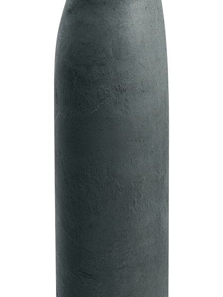 Plastový květináč EPOCCOS TALLOS 30 cm grafitově šedý