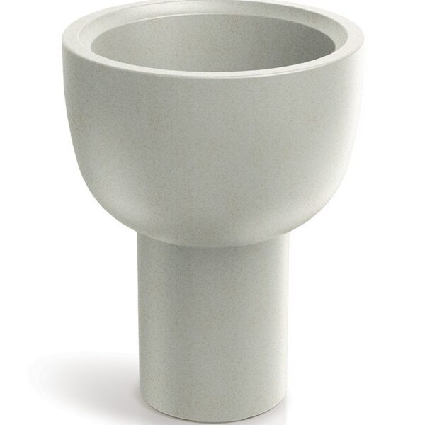 Plastový květináč MOLTAS VESSEL 40 cm pískový