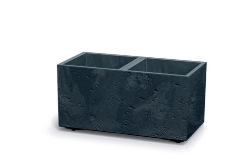 Plastový květináč SIERRAS BETON EFFECT antracit Plastový květináč SIERRAS BETON EFFECT antracit
