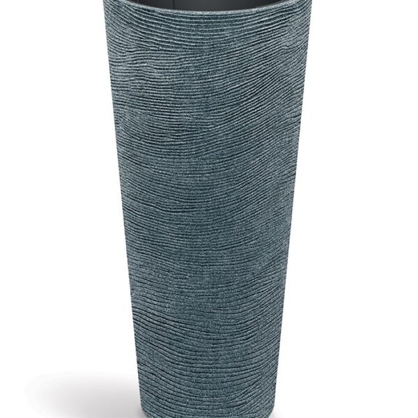 Plastový květináč TUBRAN ROUND SLIM - výber z 6 prevedení
