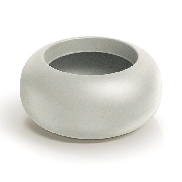 Plastový květináč Ulpo Bowl 48x22 cm pískový