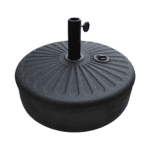 Podstavec pod slnečník Houseland Bixi 56 cm čierny