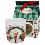 Porcelánový hrnček CHRISTMAS CUTIES 2 400 ml viacfarebný