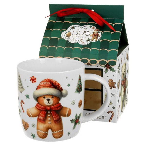 Porcelánový hrnček CHRISTMAS CUTIES 400 ml viacfarebný