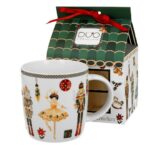 Porcelánový hrnček CHRISTMAS NUTCRACKER 400 ml viacfarebný