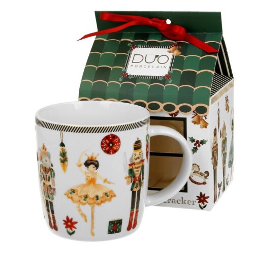 Porcelánový hrnček CHRISTMAS NUTCRACKER 400 ml viacfarebný Porcelánový hrnček CHRISTMAS NUTCRACKER 400 ml viacfarebný