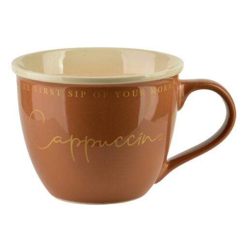 Porcelánový hrnček HENDIA 500 ml svetlohnedý Porcelánový hrnček HENDIA 500 ml svetlohnedý