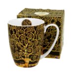Porcelánový hrnček Klimt Tree Of Life 350 ml viacfarebný