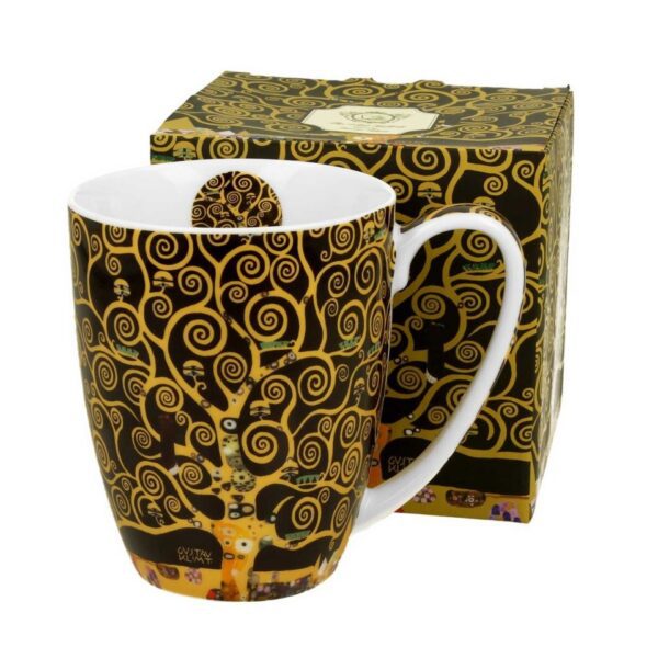 Porcelánový hrnček Klimt Tree Of Life 350 ml viacfarebný